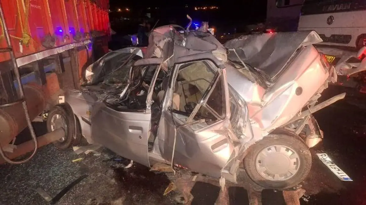 تصادف در بوکان سه و یک زخمی برجای گذاشت