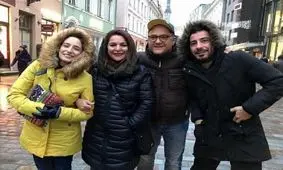 همه همسران رامبد جوان در یک قاب!/ عکس

