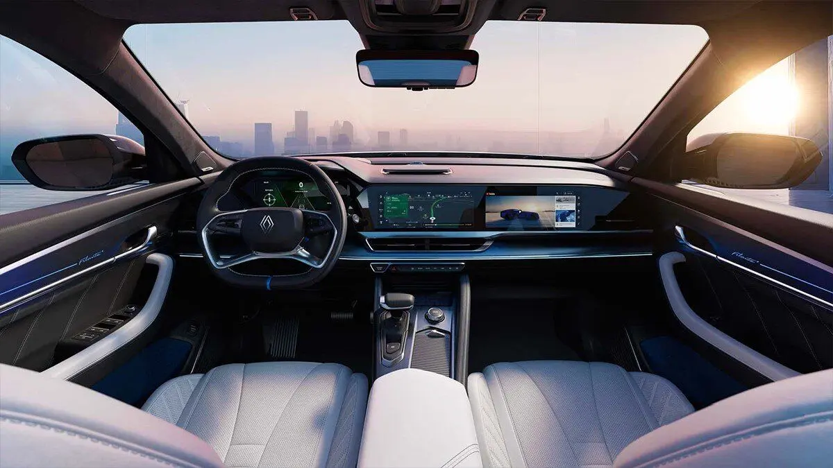 شاسی‌بلند جذاب «رنو» با پلتفرم چینی معرفی شد / عکس