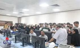 بازدید علمی دانشجویان دانشگاه شهید چمران از پتروشیمی امیرکبیر

