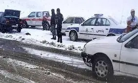 تصادف خونین ۲ مینی‌بوس در جاده بوئین‌زهرا/ ۱۵ کارگر مصدوم شدند