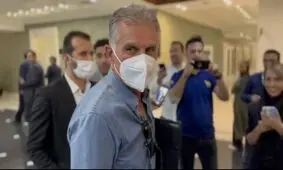 اردوی‌ تیم ملی با حضور کی‌روش آغاز شد/ ویدئو