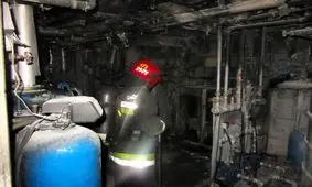 آتش‌ سوزی در کلینیک پزشکی در اصفهان