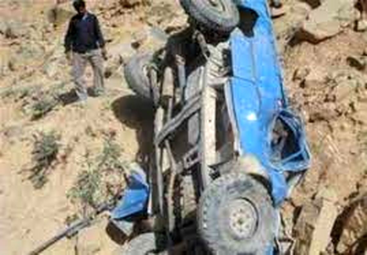 یک کشته بر اثر سقوط خودروی نیسان به دره