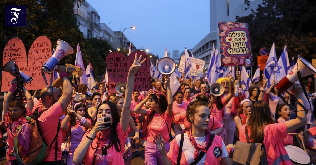 تظاهرات سراسری علیه اصلاحات قضایی در اسرائیل