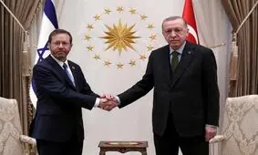 رئیس رژیم صهیونیستی در تماس با اردوغان عید قربان را تبریک گفت