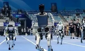 نخستین المپیک ربات‌های انسان‌نما در چین/ ویدئو

