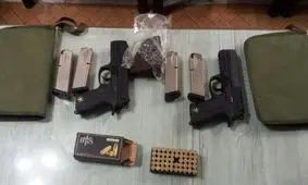 کشف سلاح‌های جنگی در رودسر