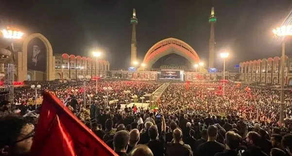 آغاز روز دوم مراسم وداع و تشییع پیکر آقای شهید ایران؛ اباالفضل علمدار خامنه‌ای نگهدار