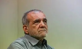 مسعود پزشکیان در کنار شیخ حسین انصاریان در مراسم عزاداری محرم/ تصاویر

