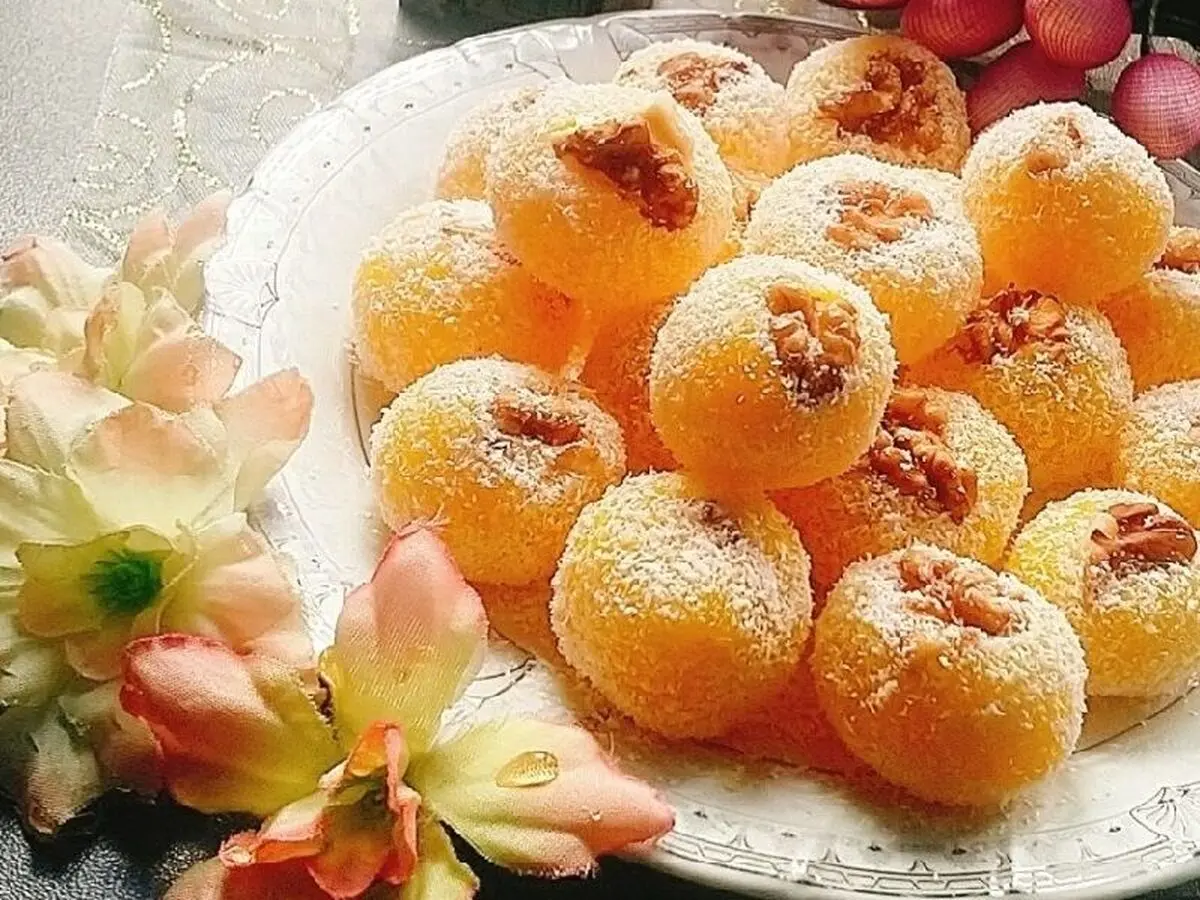 طرز تهیه باسلوق زعفرانی برای شب‌نشینی‌های عید

