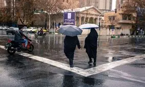 پیش‌بینی رگبار باران و رعد و برق برای اغلب مناطق کشور

