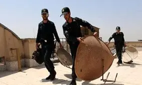 هشدار یک مقام سپاه درباره گروه های جمع آوری کننده دیش های ماهواره