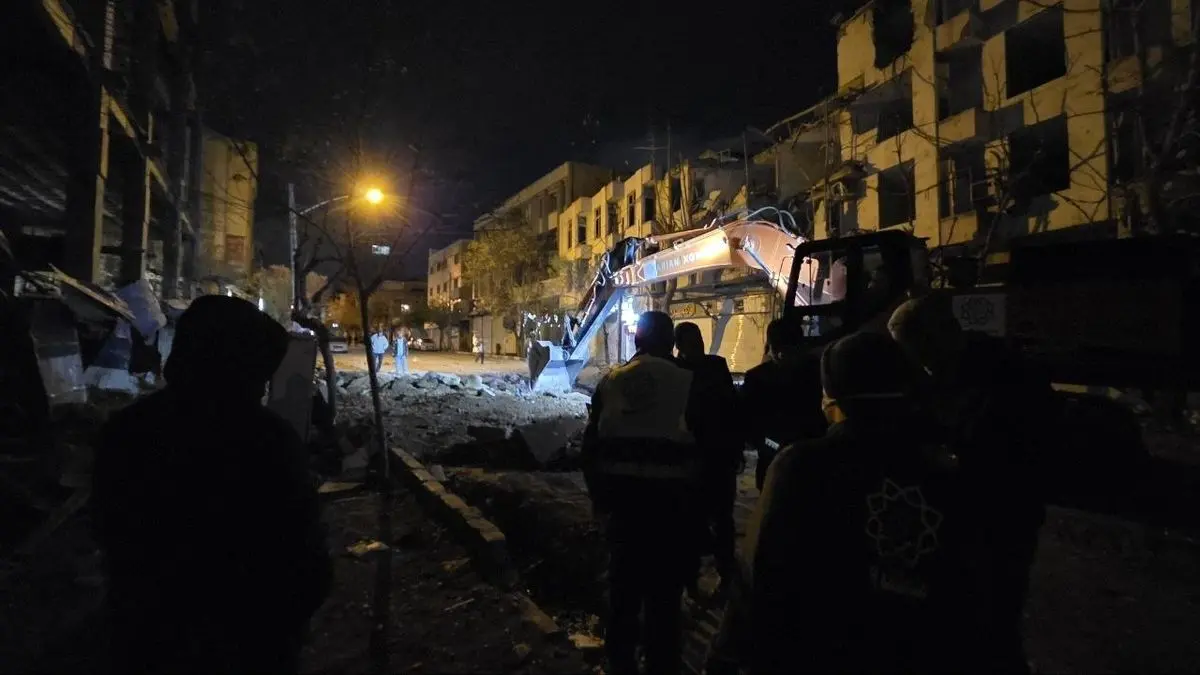 سهروردی زیر آتش؛ وحشت و خسارت در قلب تهران