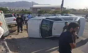 تصادف در محور نهاوند _ نورآباد لرستان ۲ کشته و ۶ مصدوم برجا گذاشت

