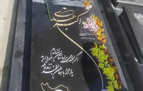 همسر اکبر عبدی دستور تخریب مزار شوهرش را صادر کرد!/ ویدئو 