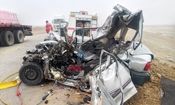 تصادف در جاده غارعلیصدر همدان یک کشته و ۲ مجروح بر جا گذاشت