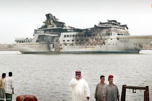 کشتی لاکچری صدام حسین/ ویدئو 