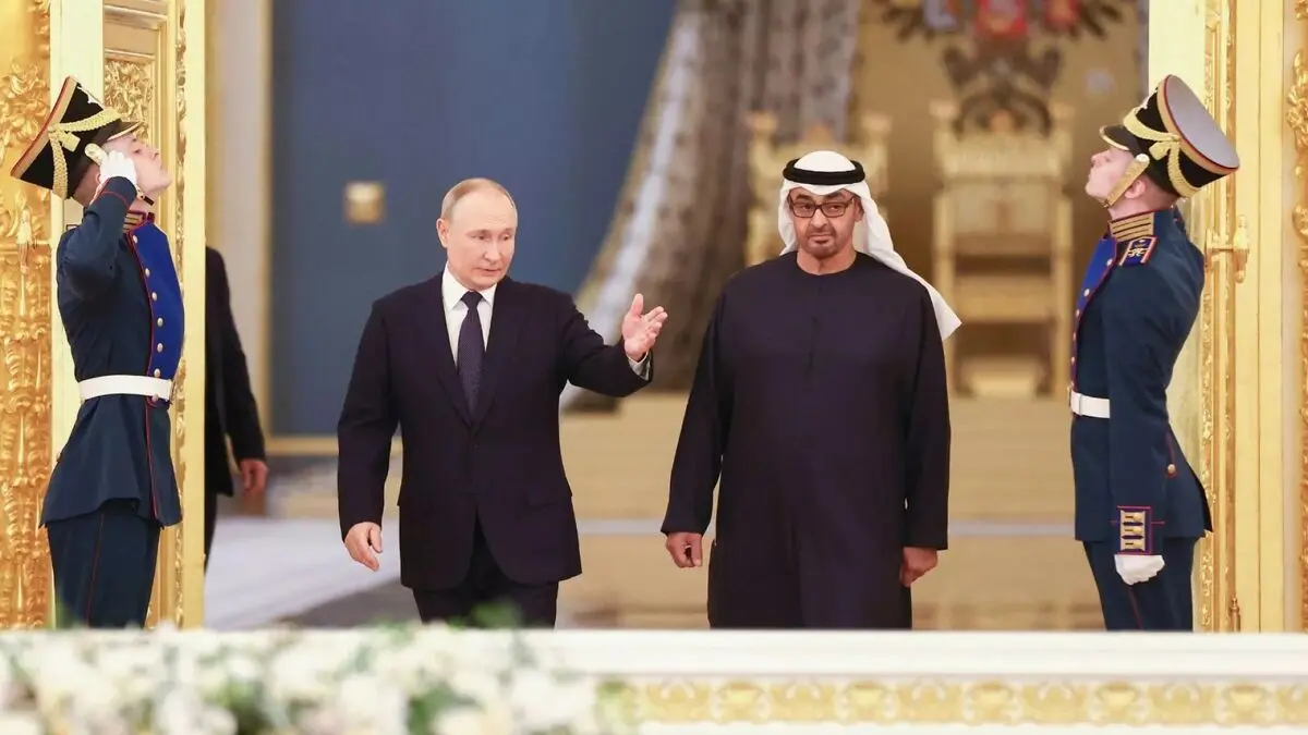 تشکر پوتین از رئیس امارات/ شیخ محمد بن زاید: آماده کمک به حل بحران اوکراین هستیم

