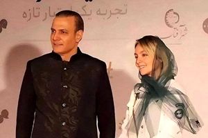 ویدئو جالب نازنین بیاتی از خودش در کنسرت علیرضا قربانی
