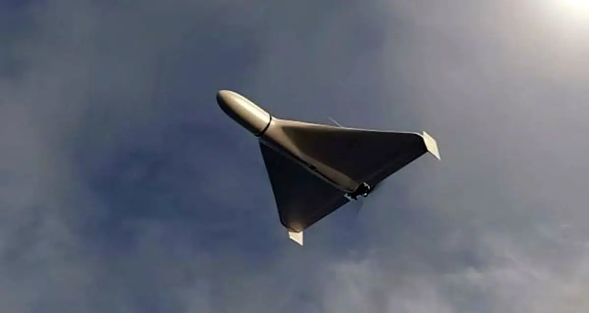 نوشته جالب بر روی پهپاد ایرانی/ بریم تل‌آویو؟