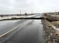 فرماندار: محور جیرفت - بلوک به دلیل تخریب پل مسدود شد/ ویدئو