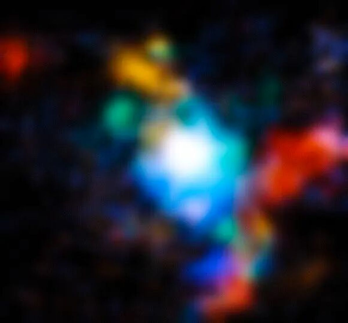 کشف یک خوشه کهکشانی شگفت انگیز در کیهان اولیه