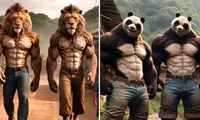 وقتی هر محله ای چند تا بدنساز دارد!/ تصاویر