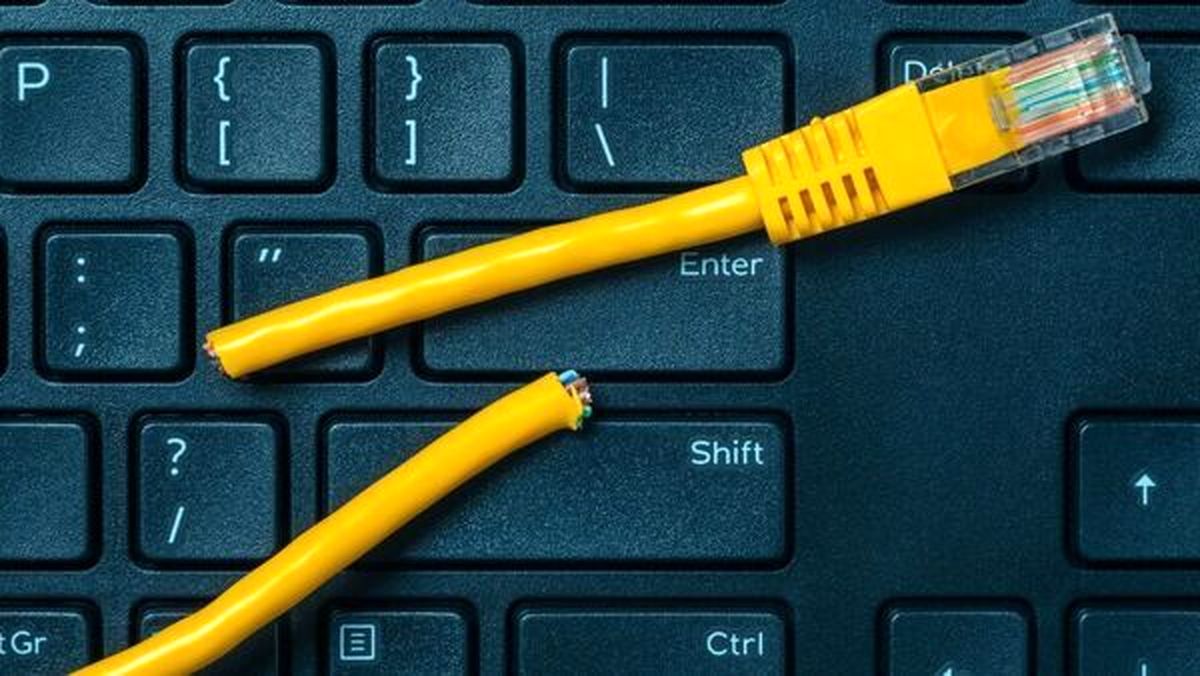 افزایش اختلال اینترنت در هفته گذشته