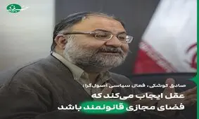 عقل ایجاب می‌کند که فضای مجازی قانونمند باشد