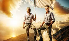 مواضع متفاوت داریوش و معین در برابر اسرائیل و حمله به ایران/ آنها در ایران مجاز شدند؟!