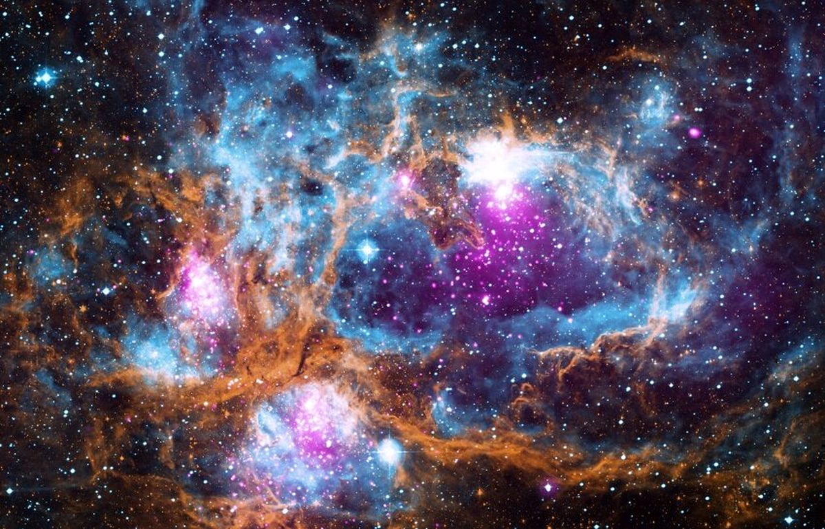 تصویری خارق‌العاده از سحابی خرچنگ/ خانه پرجرم‌ترین ستاره‌های کیهان