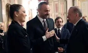 خوانندگان و بازیگران مشهور ترکیه در ضیافت افطاری اردوغان/ ویدئو

