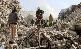 افزایش آمار تلفات زلزله ۷.۸ ریشتری در ترکیه