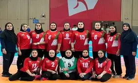 برتری بانوان والیبال نشسته ایران برابر قهرمان آفریقا
