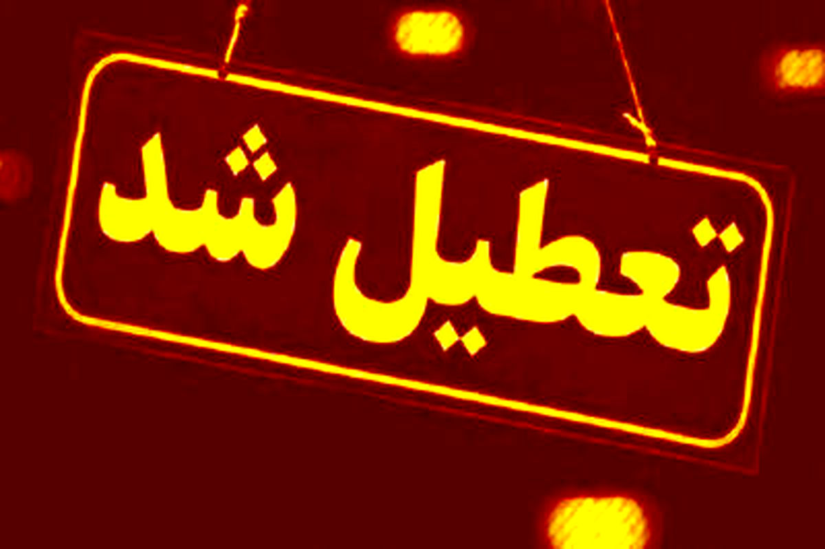 ادارات دولتی یزد تعطیل شدند

