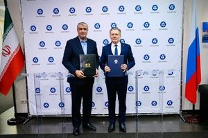 امضای یادداشت تفاهم همکاری بین سازمان انرژی اتمی ایران و «روس‌اتم»

