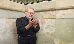 نامه شهید علی لاریجانی در آرزوی خادمی حرم امام رضا(ع)/ عکس

