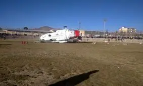 بالگرد حامل وزیر ورزش در بافت سقوط کرد/ مدیرکل حوزه ریاست وزیر ورزش درگذشت/ وزیر دچار خونریزی مغزی شد/ حال وزیر ورزش وخیم است/ ویدئو