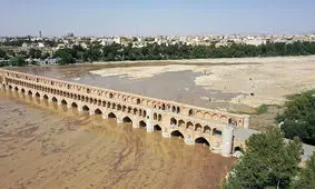 فرونشست ۲متری و بحران تأمین مواد غذایی با خشک‌شدن زاینده‌رود