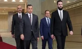 احمد الشرع وارد آمریکا شد

