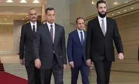 احمد الشرع وارد آمریکا شد

