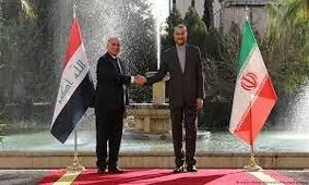 استقبال امیرعبداللهیان از وزیر امورخارجه عراق

