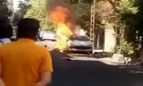 یک آتش سوزی دیگر در تهران رخ داد/ ویدئو