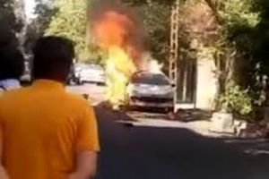 یک آتش سوزی دیگر در تهران رخ داد/ ویدئو