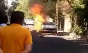یک آتش سوزی دیگر در تهران رخ داد/ ویدئو