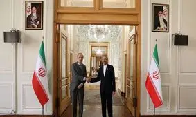 دیدار انریکه مورا با علی باقری در تهران