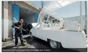 آخرین وصیت پاپ فرانسیس؛ اهدای خودروی ویژه اش برای امداد به کودکان غزه

