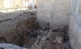 ریزش ساختمان در کاشان جان کارگری را گرفت