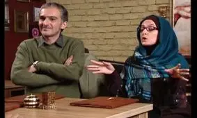 قاب خانوادگی خانم شیرزاد «ساختمان پزشکان» در کنار برادرش